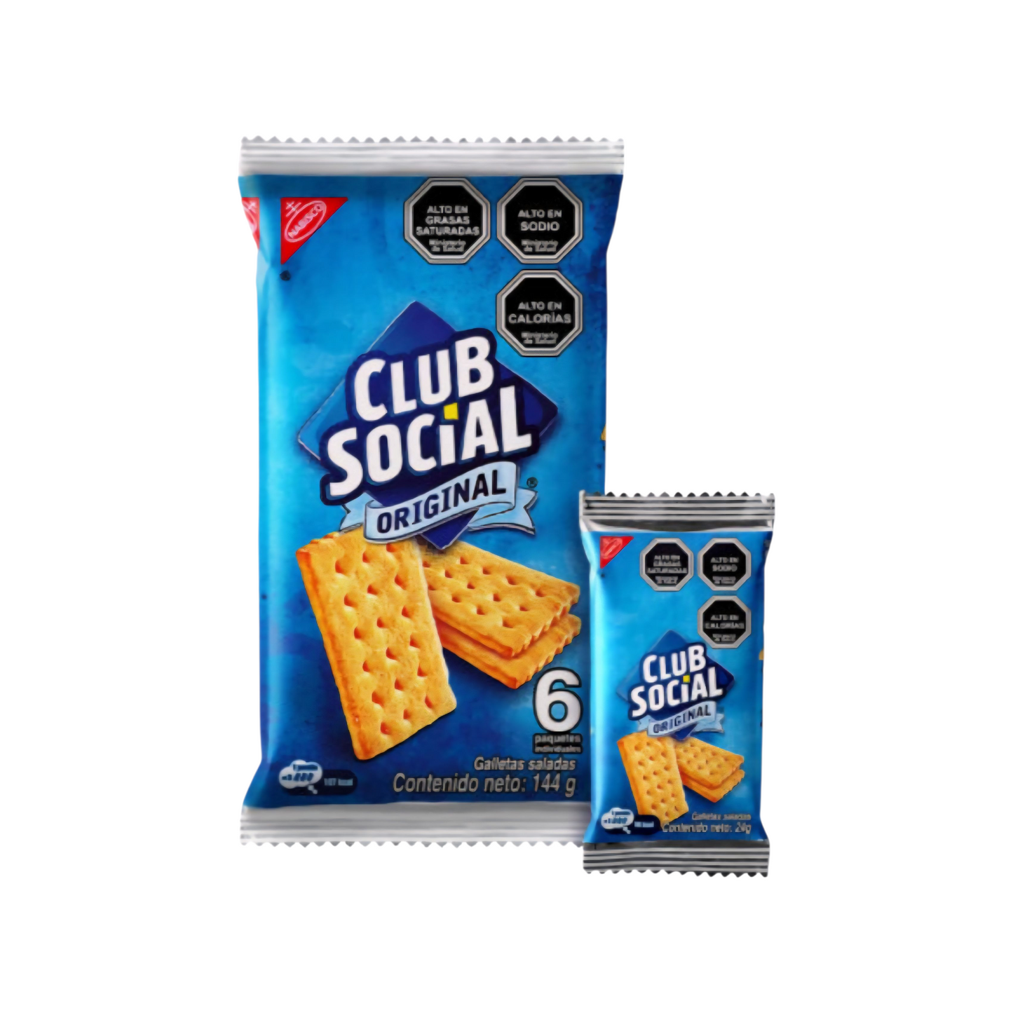 Galletas Club Social 144g - Pack de 6 Unidades