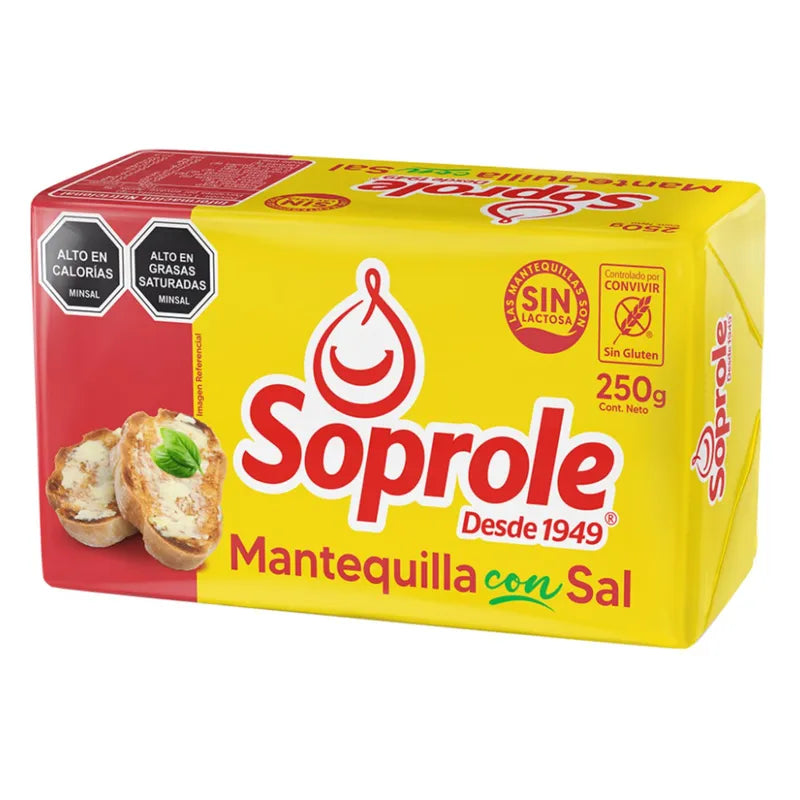 Mantequilla Soprole Con Sal 250g