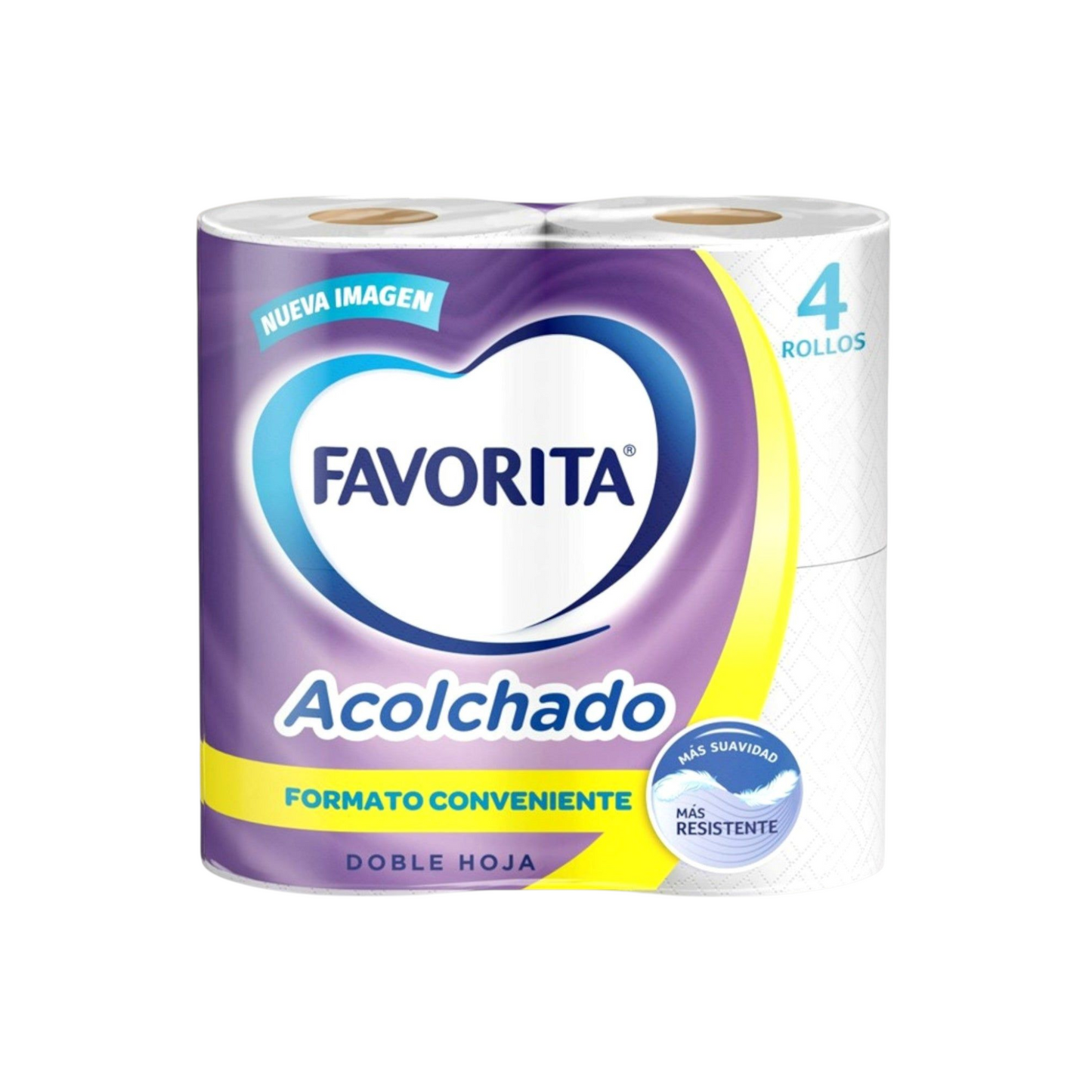 Papel Higiénico Favorita - Pack 4 Unidades