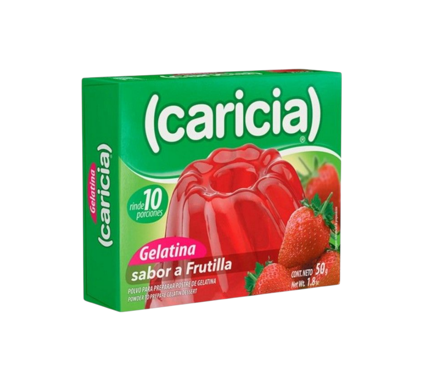 Gelatina Caricia 50g (Variedades)