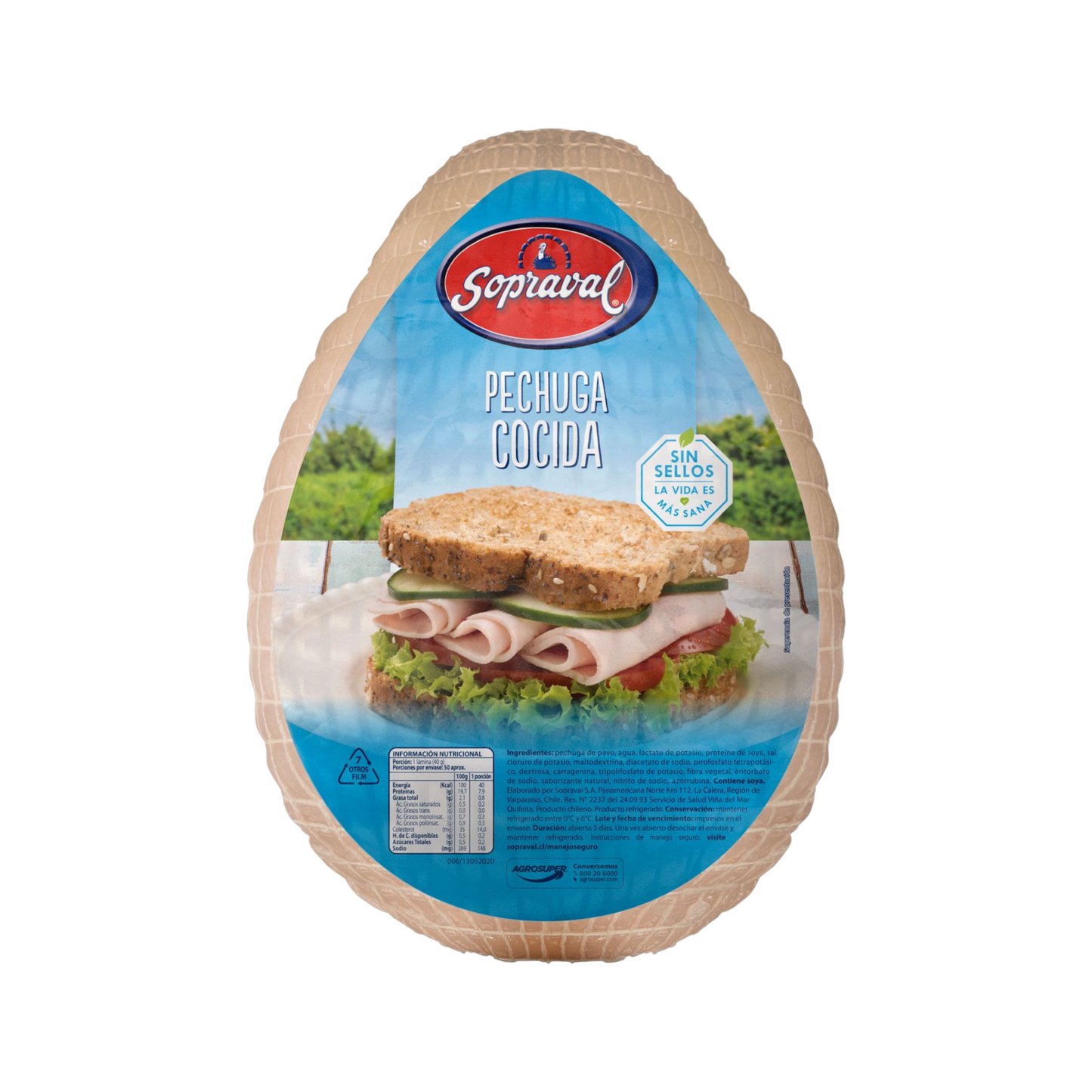 Pechuga Cocida Sopraval