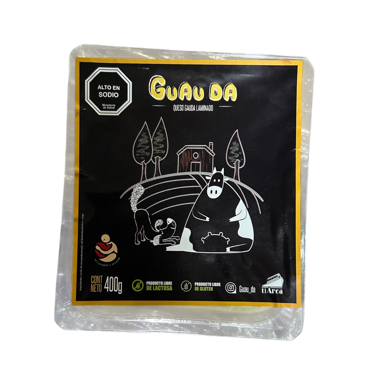 Queso Laminado Guau-da 400g