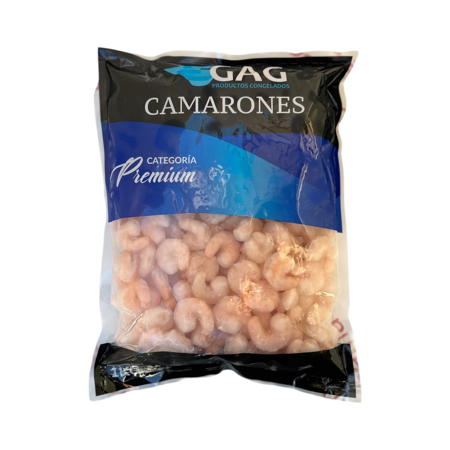 Camarón Cocido GAG 1KG (100/200)