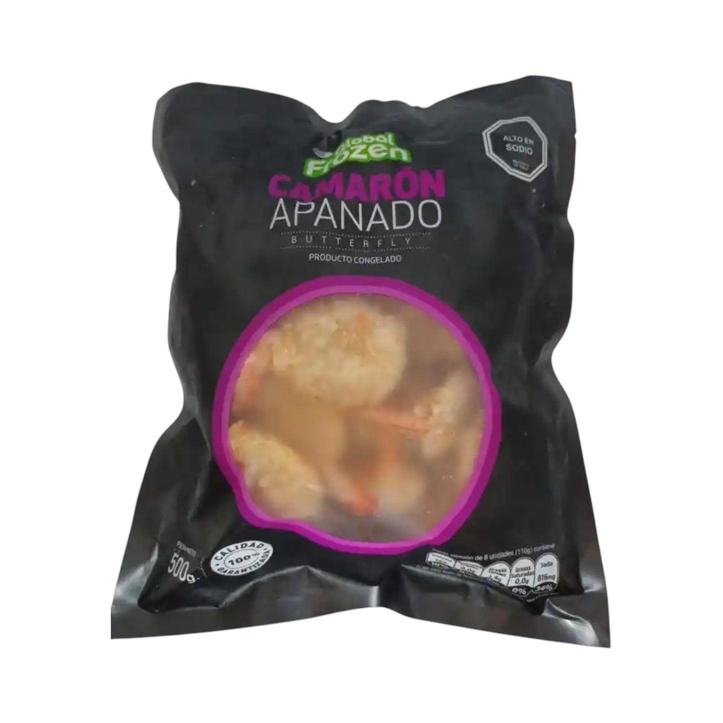 Camarón Apanado Global Frozen 500g
