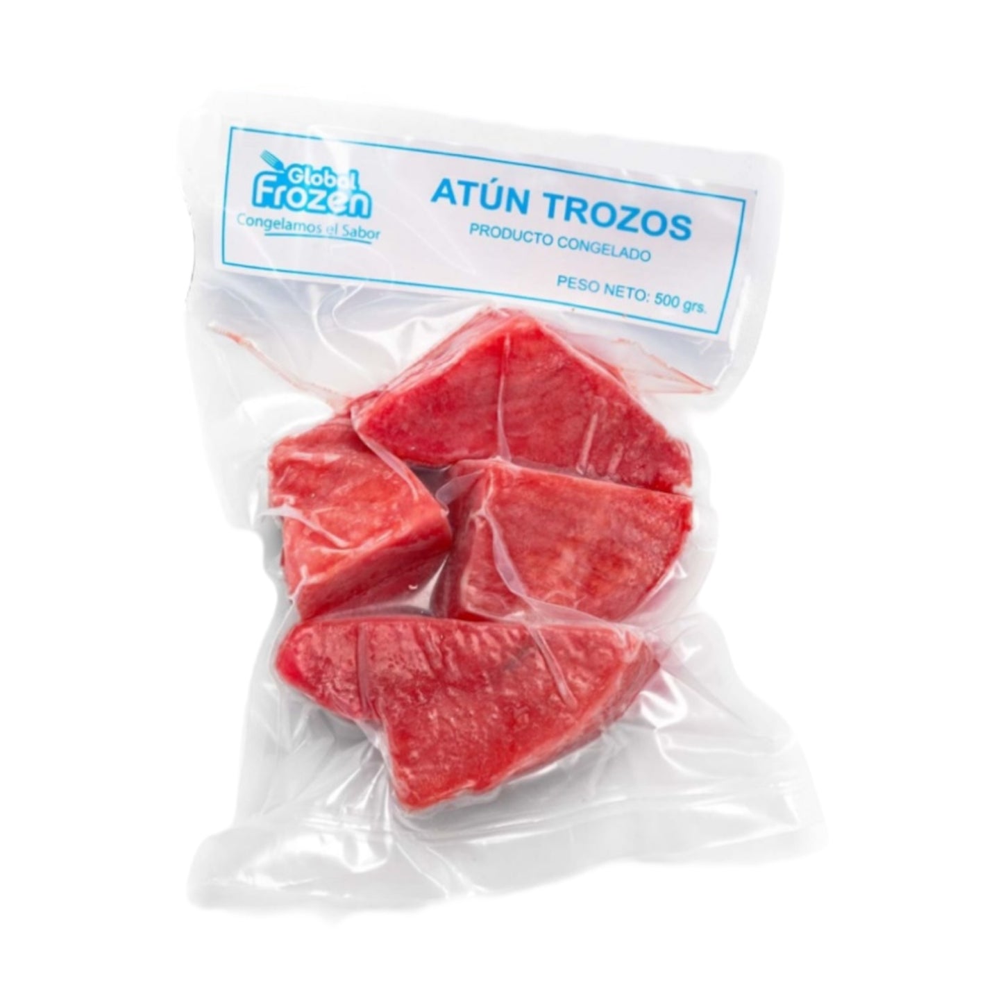 Atún Trozos Congelado Global Frozen 500g