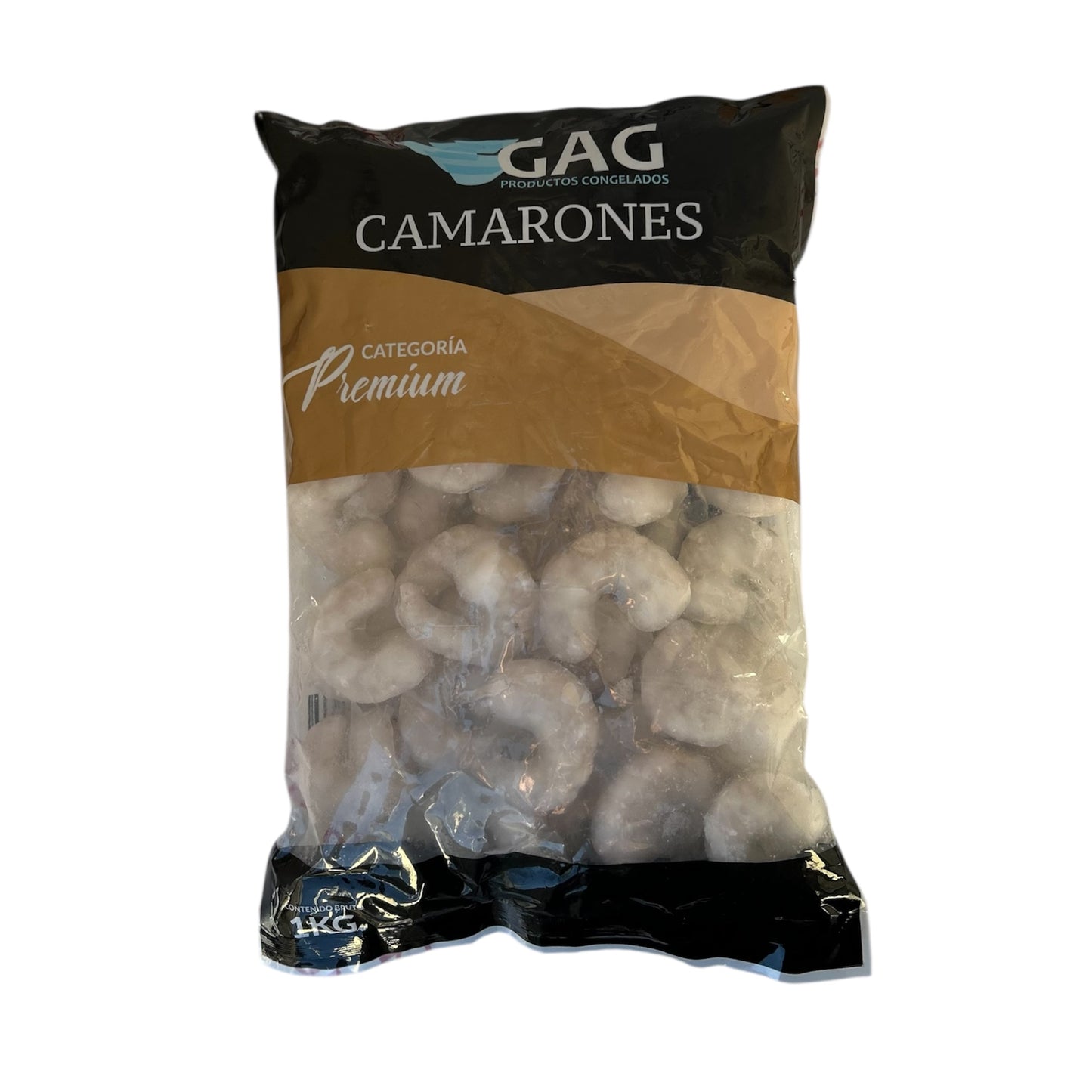 Camarón Crudo GAG 1KG (36/40)