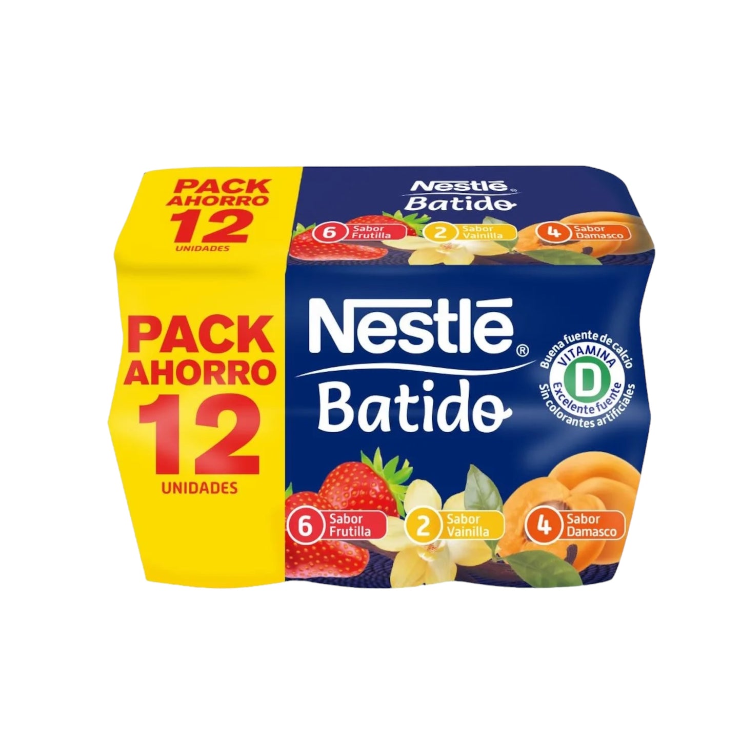 Yoghurt Batido Nestle Pack - 12 Unidades