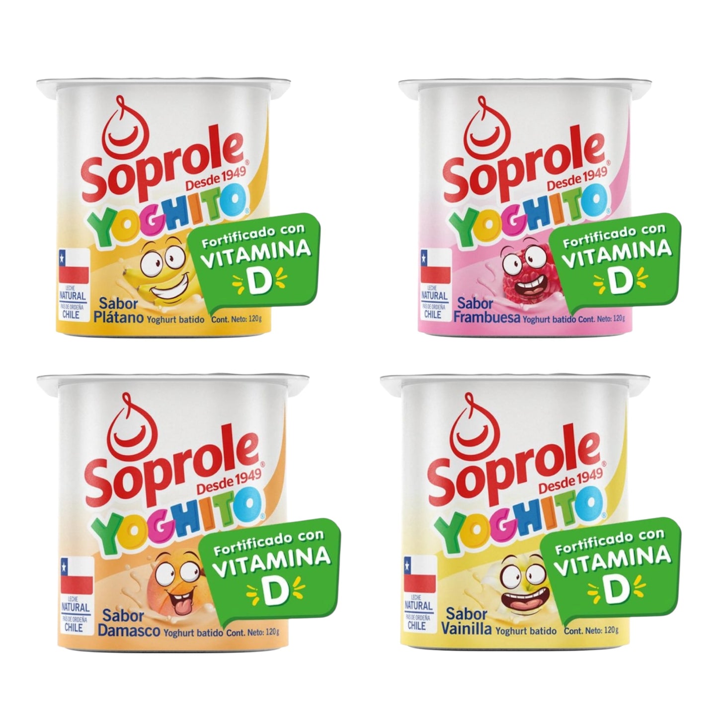 Yoguito Soprole Variedades 120g