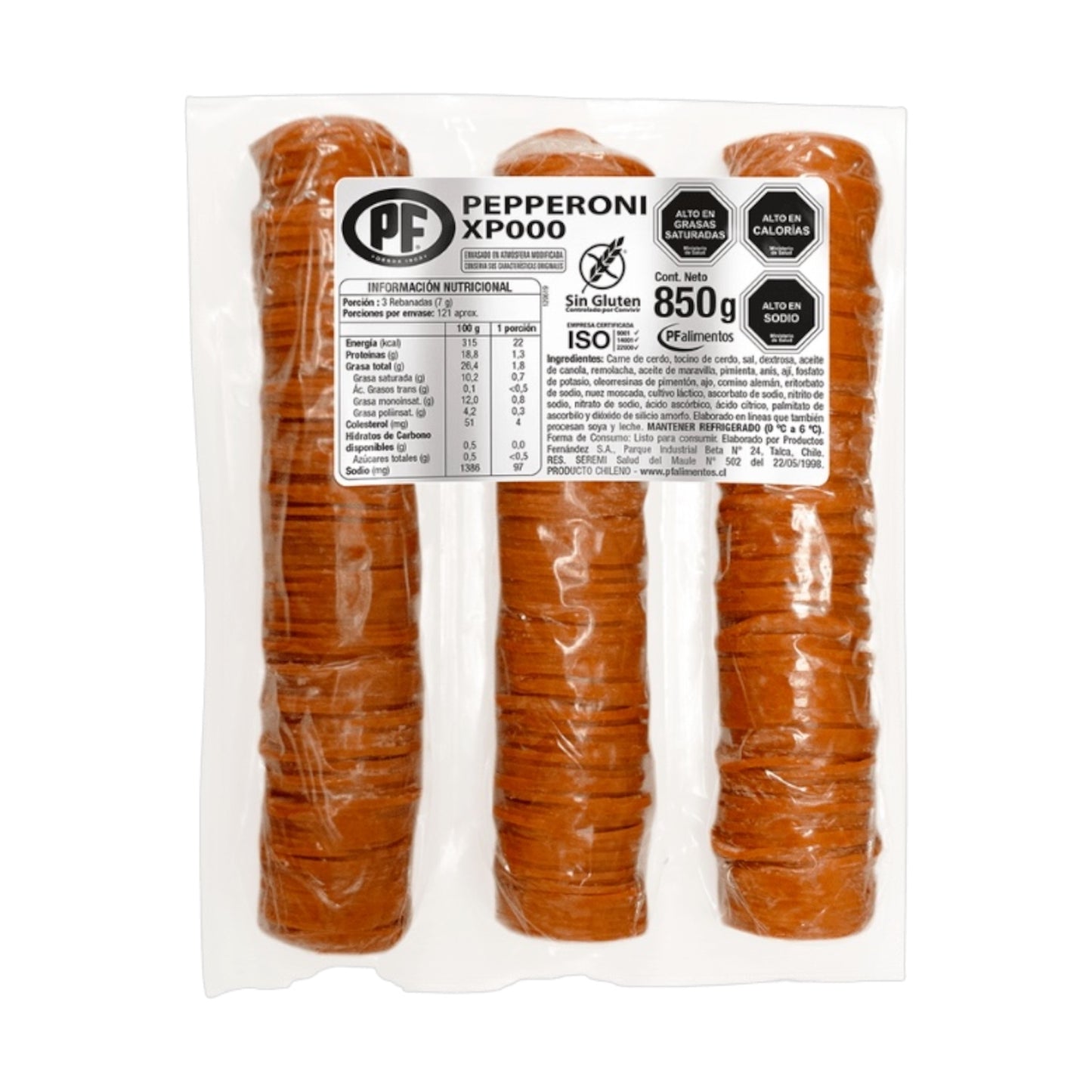 Pepperoni Laminado PF