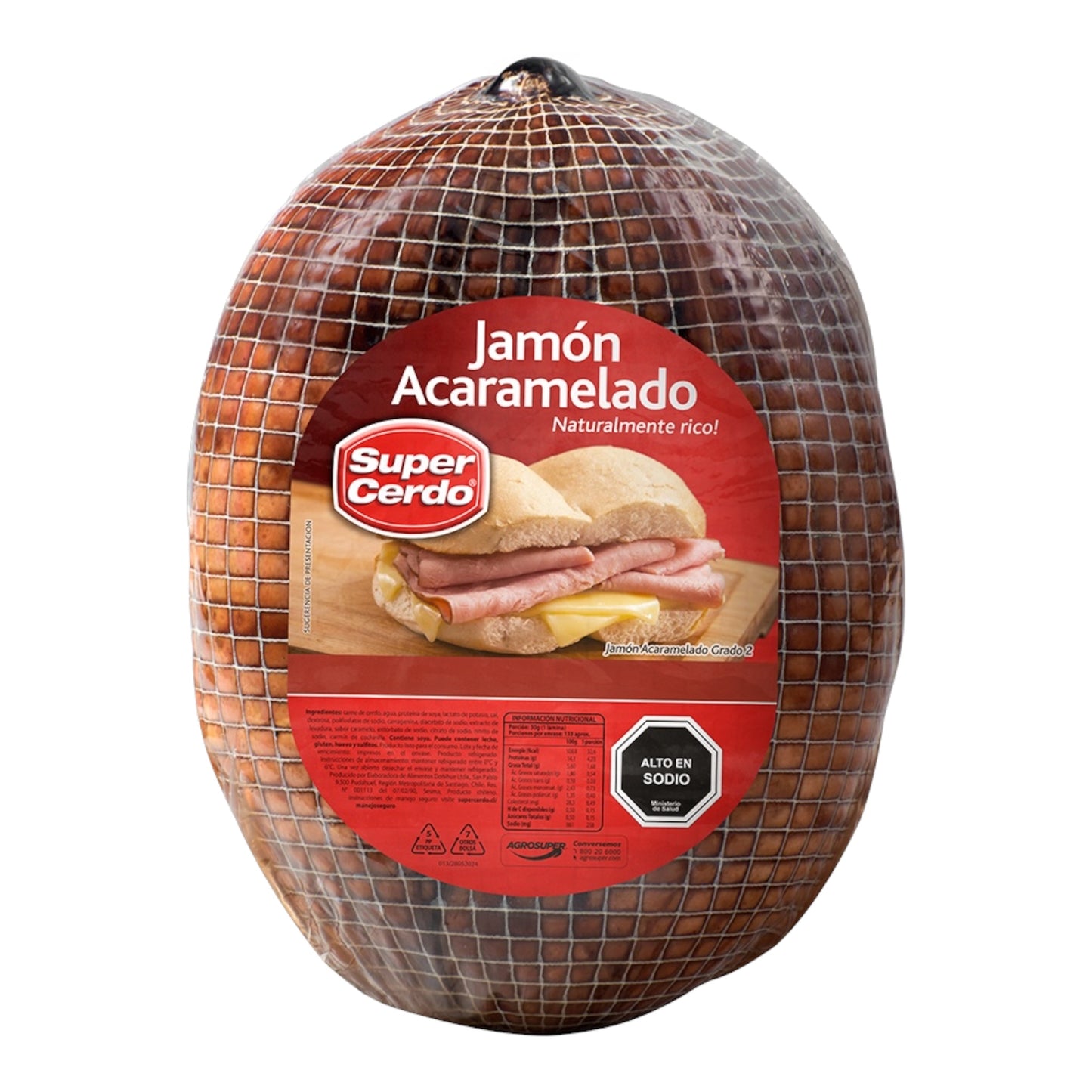 Jamón Pierna Acaramelado Super Cerdo