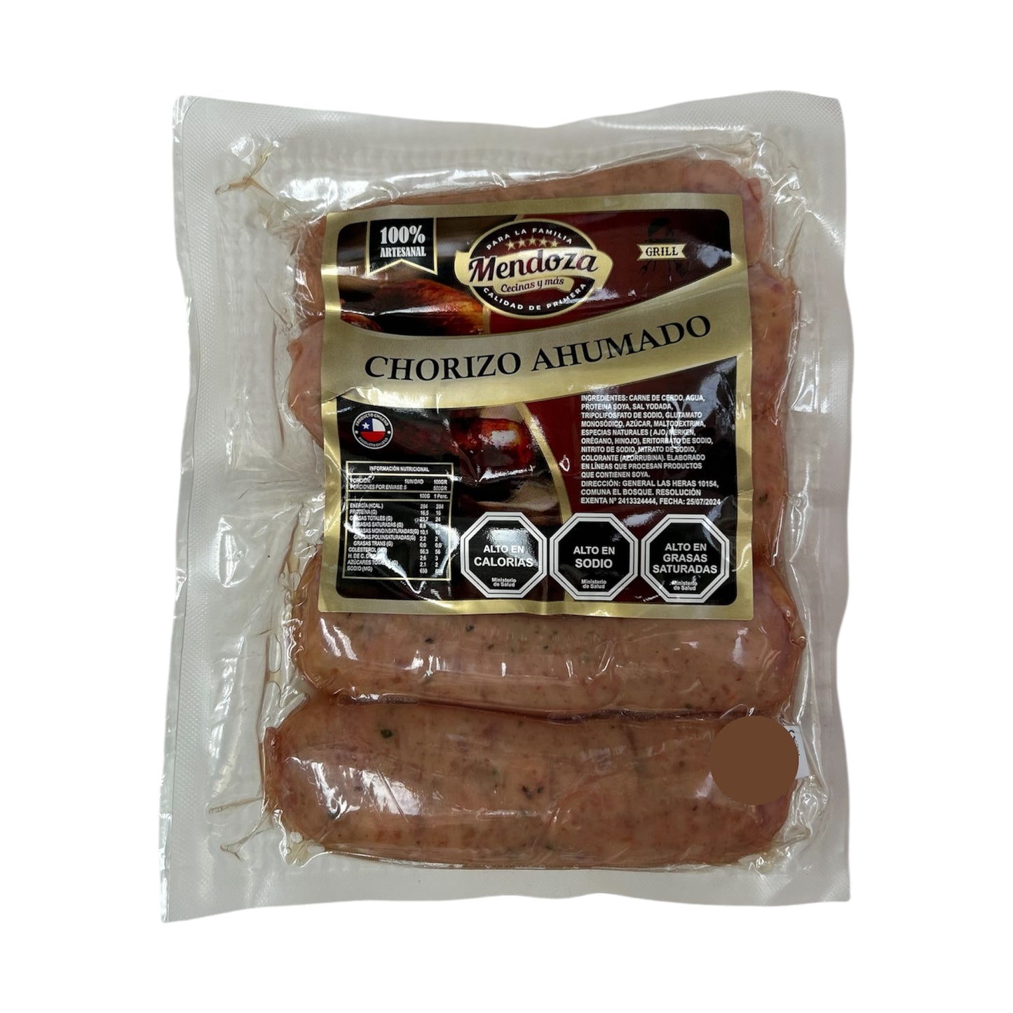 Chorizo Ahumado Mendoza 500g
