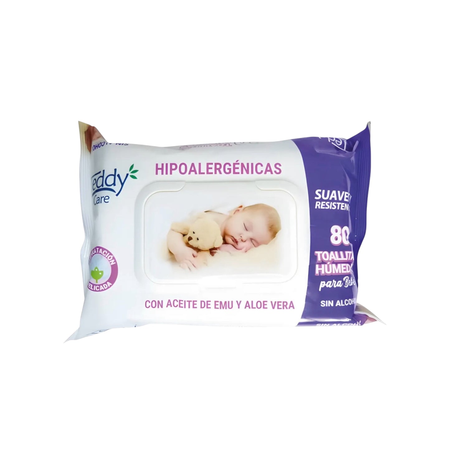 Toallitas Húmedas Teddy 80 Unidades