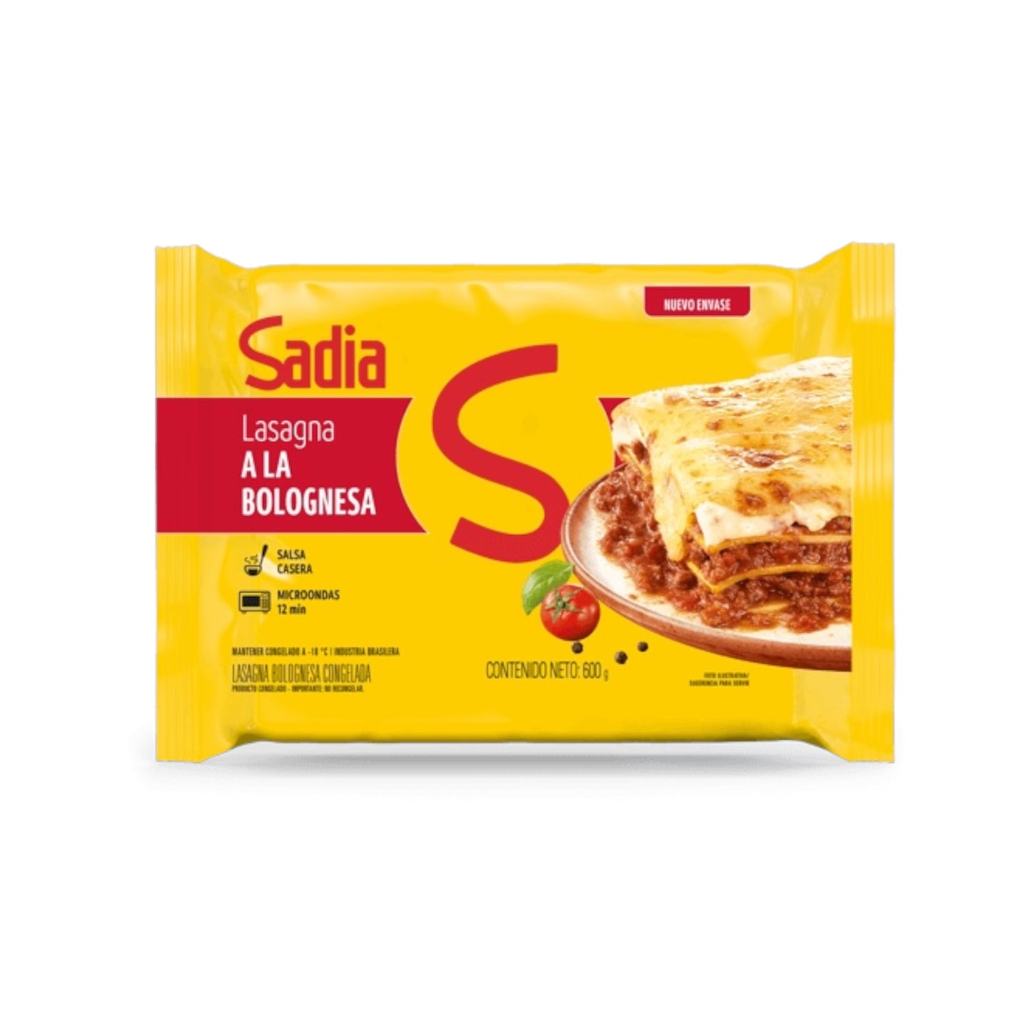 Lasagna Sadia Boloñesa 600g