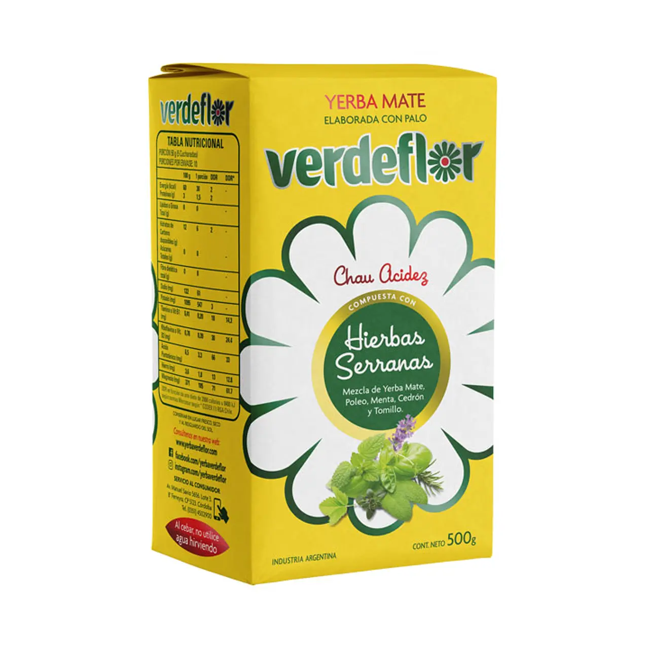 Yerba Mate Verdeflor 500g