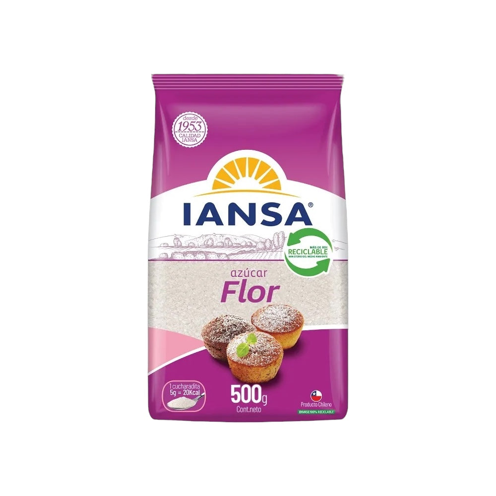 Azúcar Flor Iansa 500g