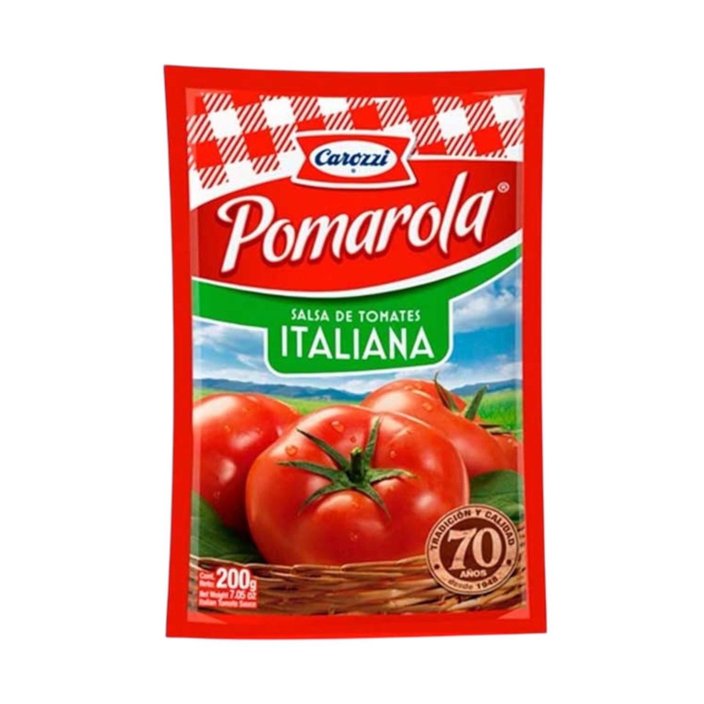 Salsa De Tomate Pomarola Carozzi 200g