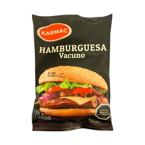 Hamburguesa de Vacuno Karmac 100g