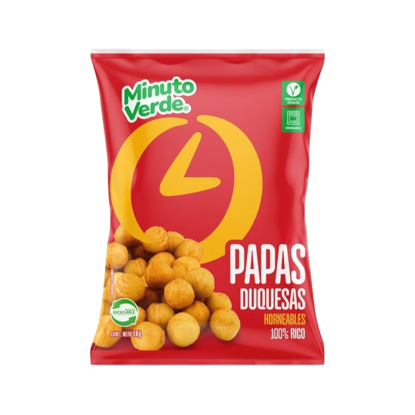 Papas Duquesas Minuto Verde 1KG