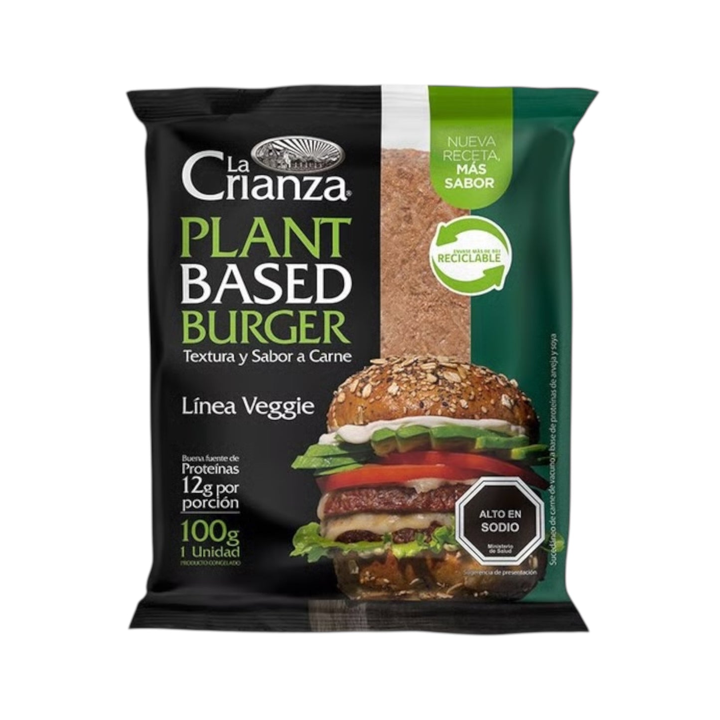 Hamburguesa Plant Based La Crianza 100g
