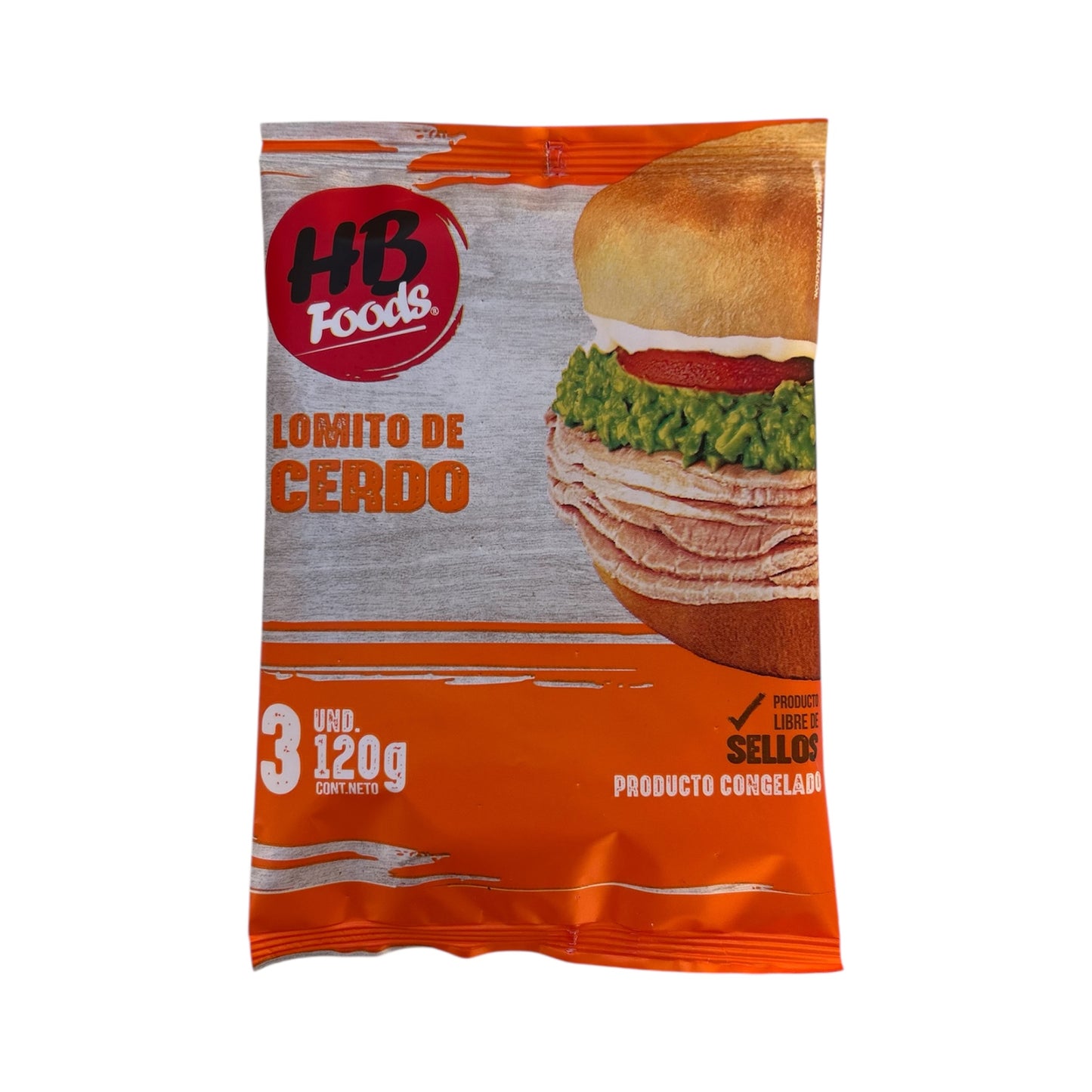 Lomito de Cerdo HB 120g (3 Láminas)
