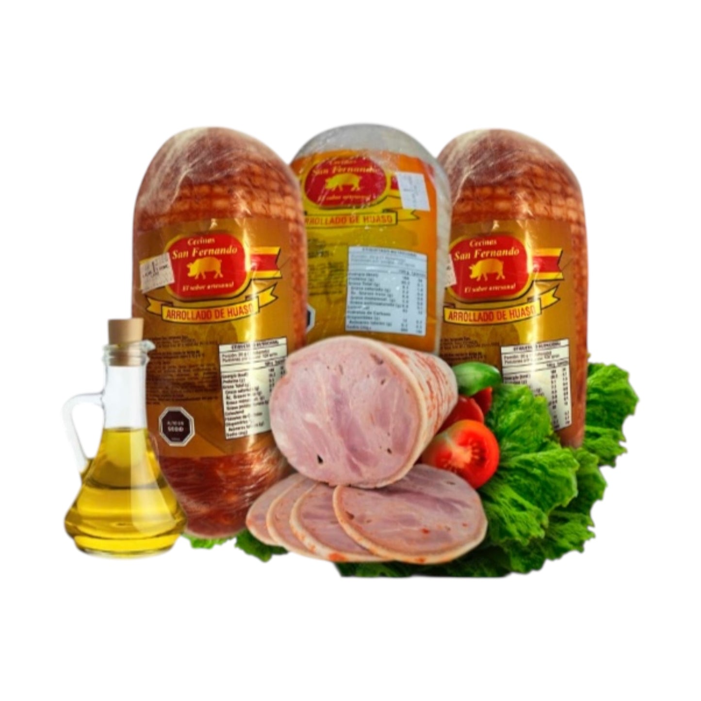 Arrollado Huaso San Fernando (Receta Artesanal)