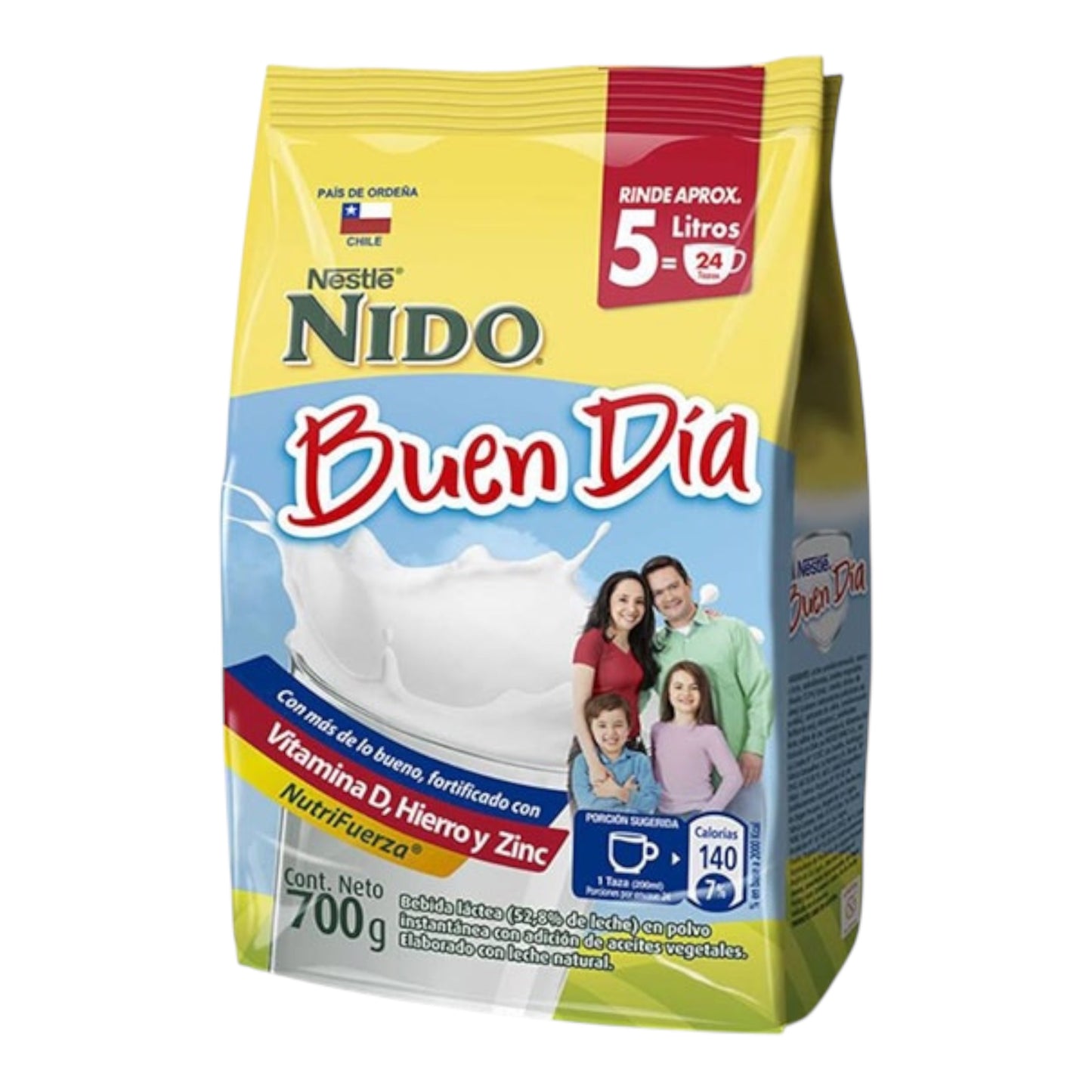 Leche En Polvo Nido Buen Día 700g