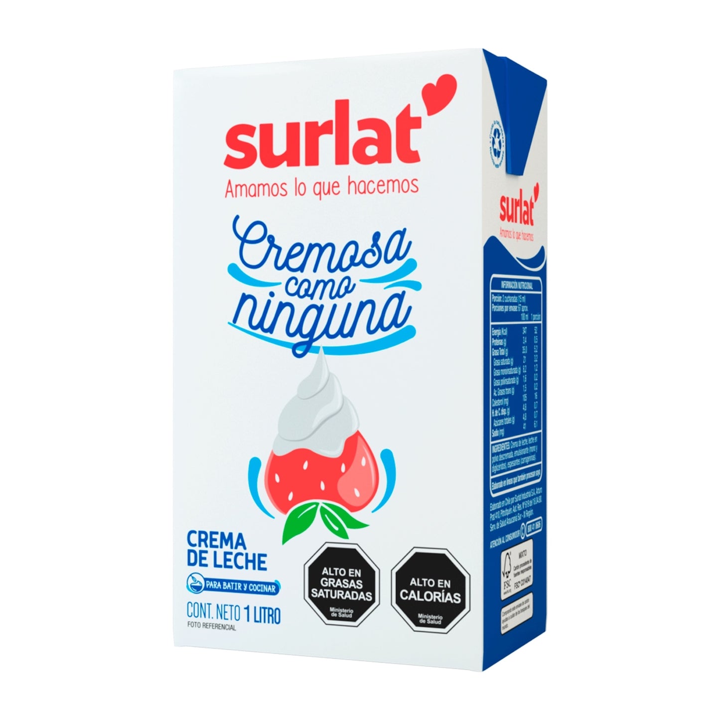 Crema de Leche Surlat 1L