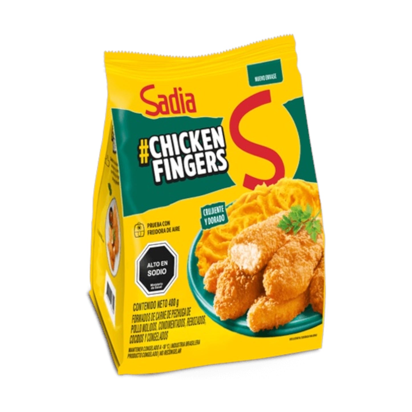 Chiken Fingers (Pechugas De Pollo Rebozadas) Sadia 480g