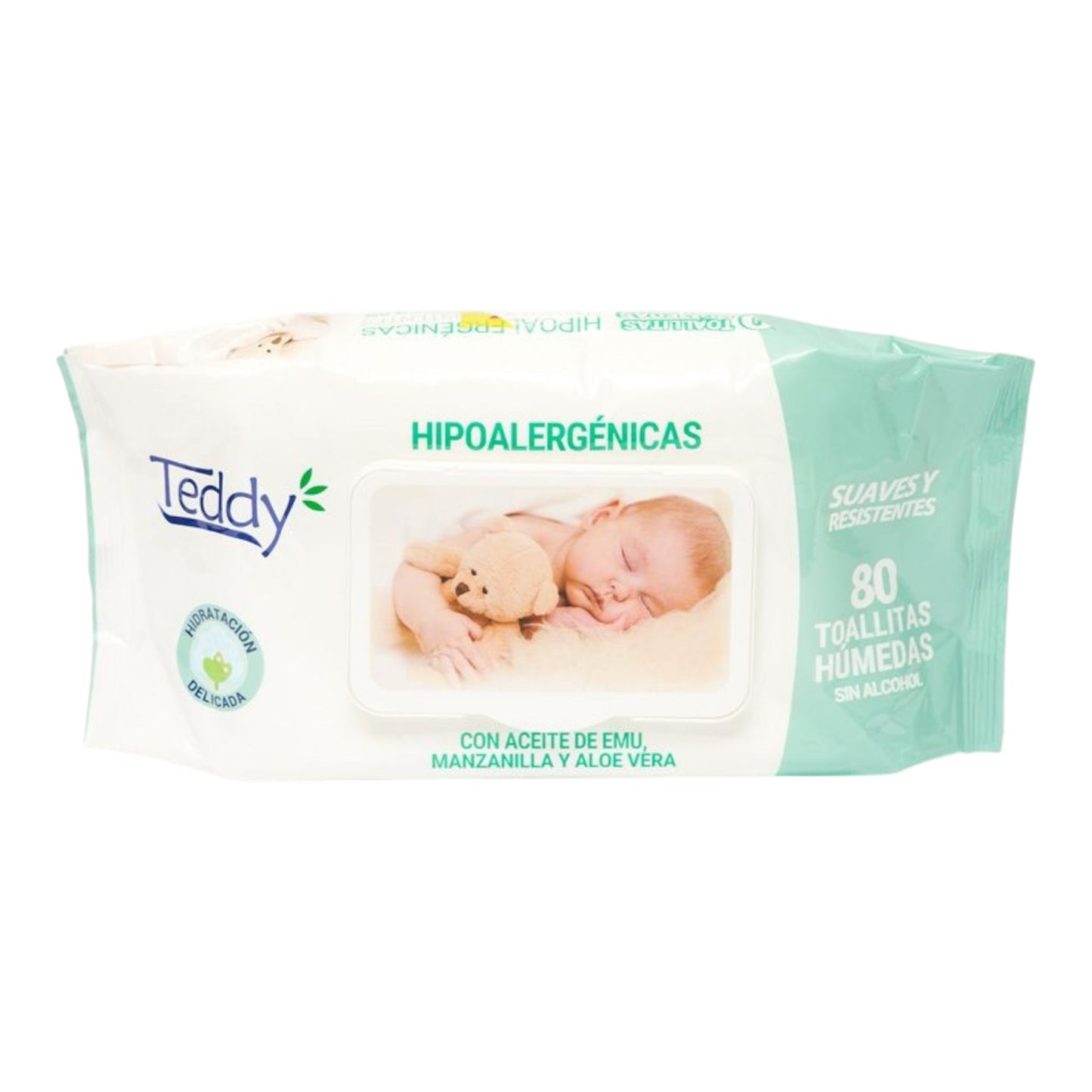 Toallitas Húmedas Teddy 80 Unidades