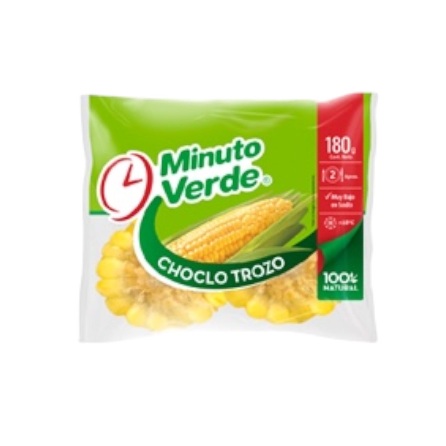 Choclo Trozos Minuto Verde 180g