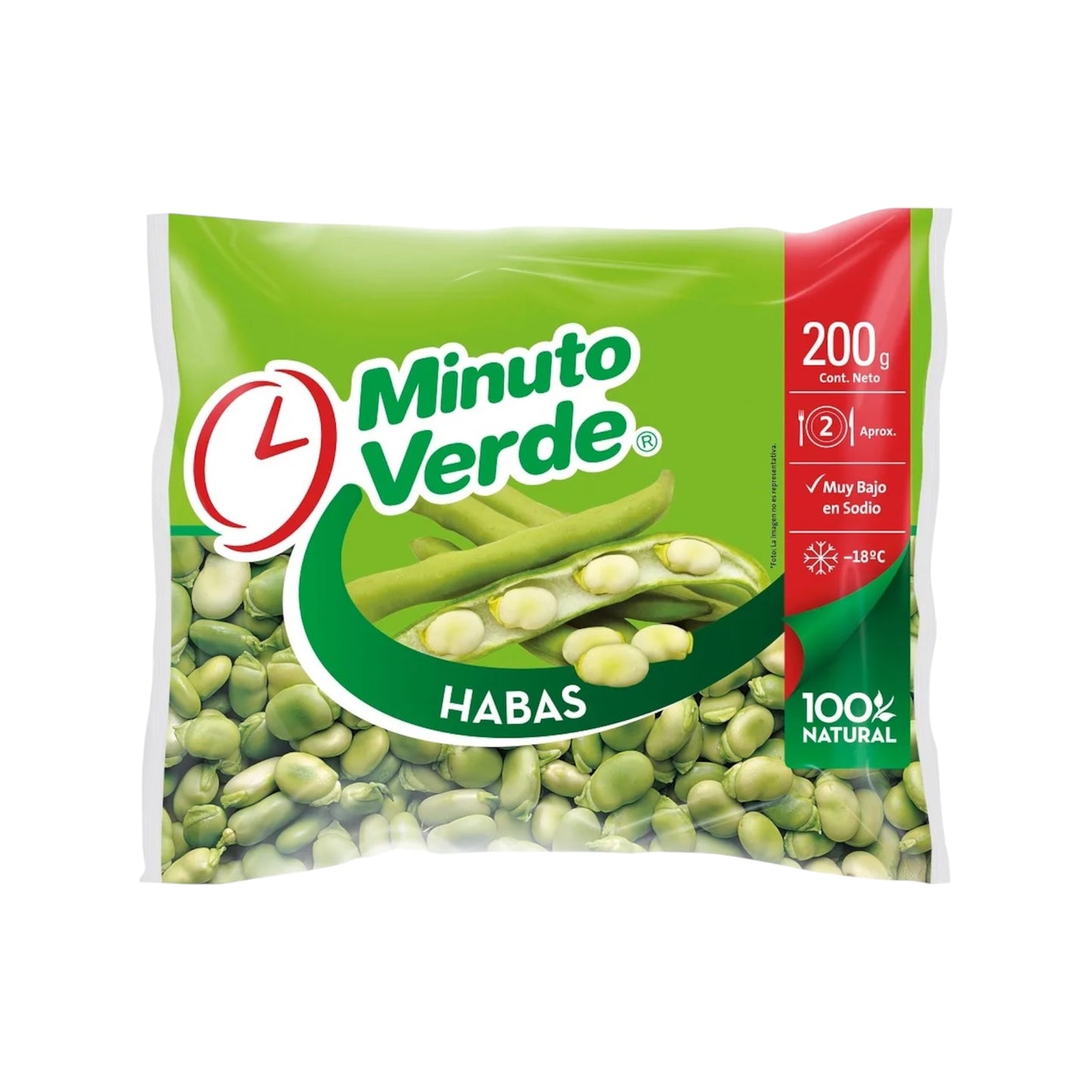 Habas Minuto Verde 200g