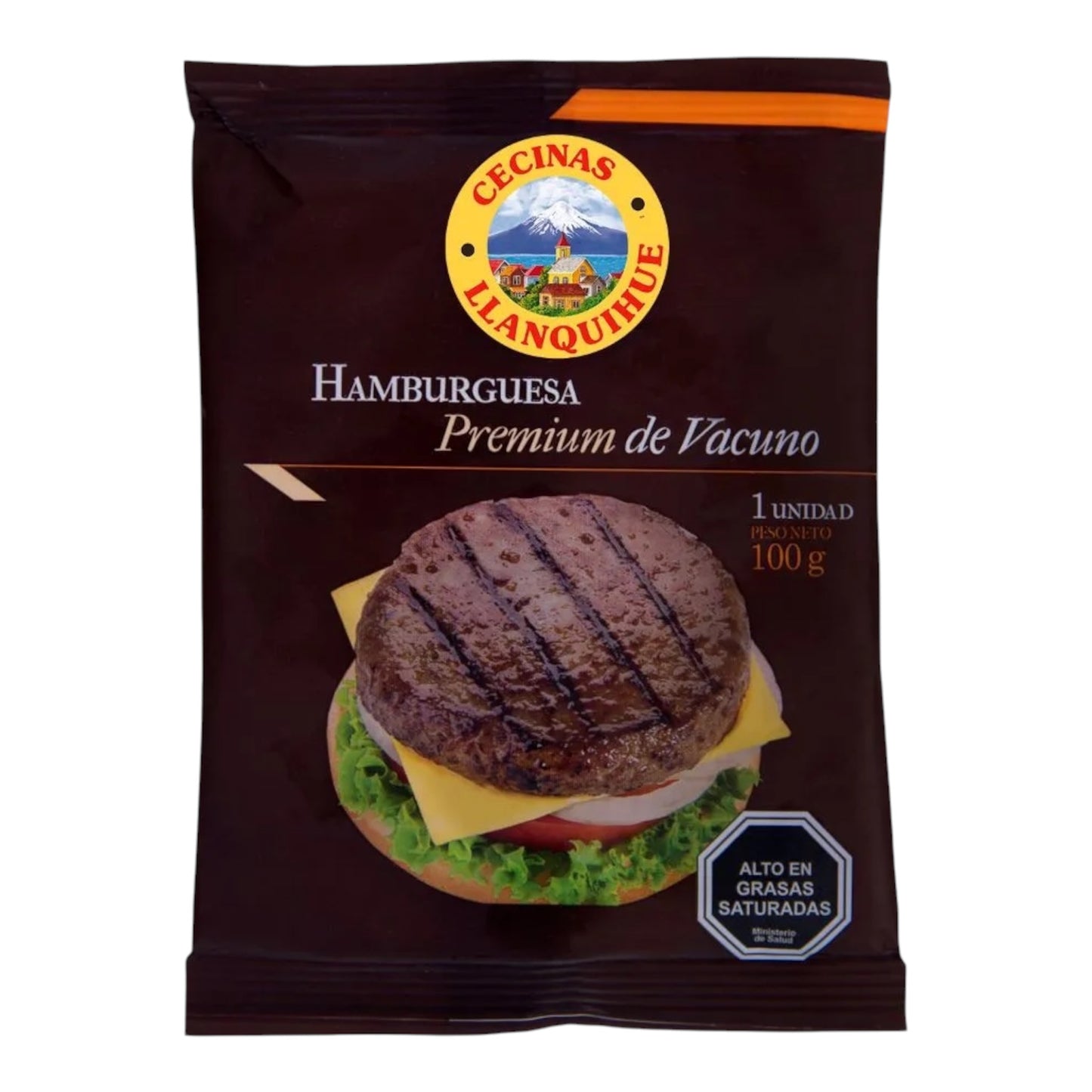 Hamburguesa Premium de Vacuno Llanquihue 100g