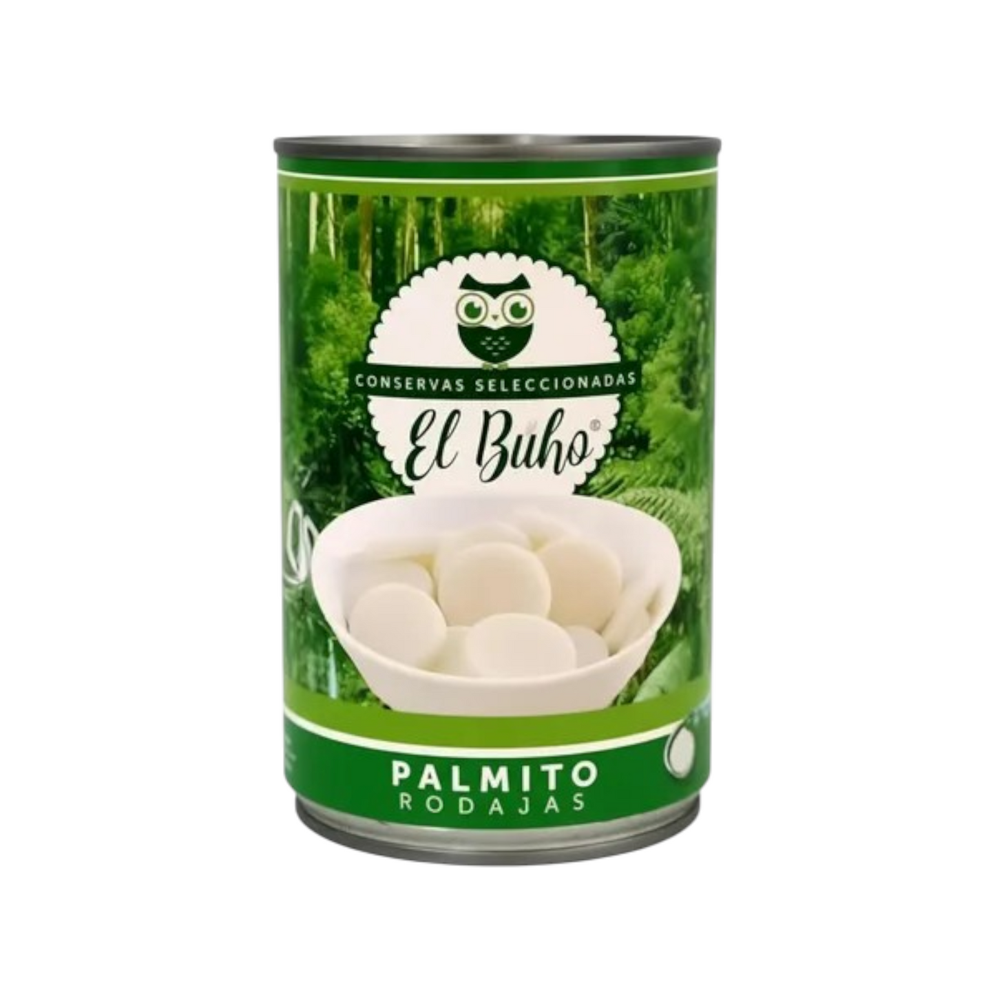 Palmitos Rodajas El Búho 400g