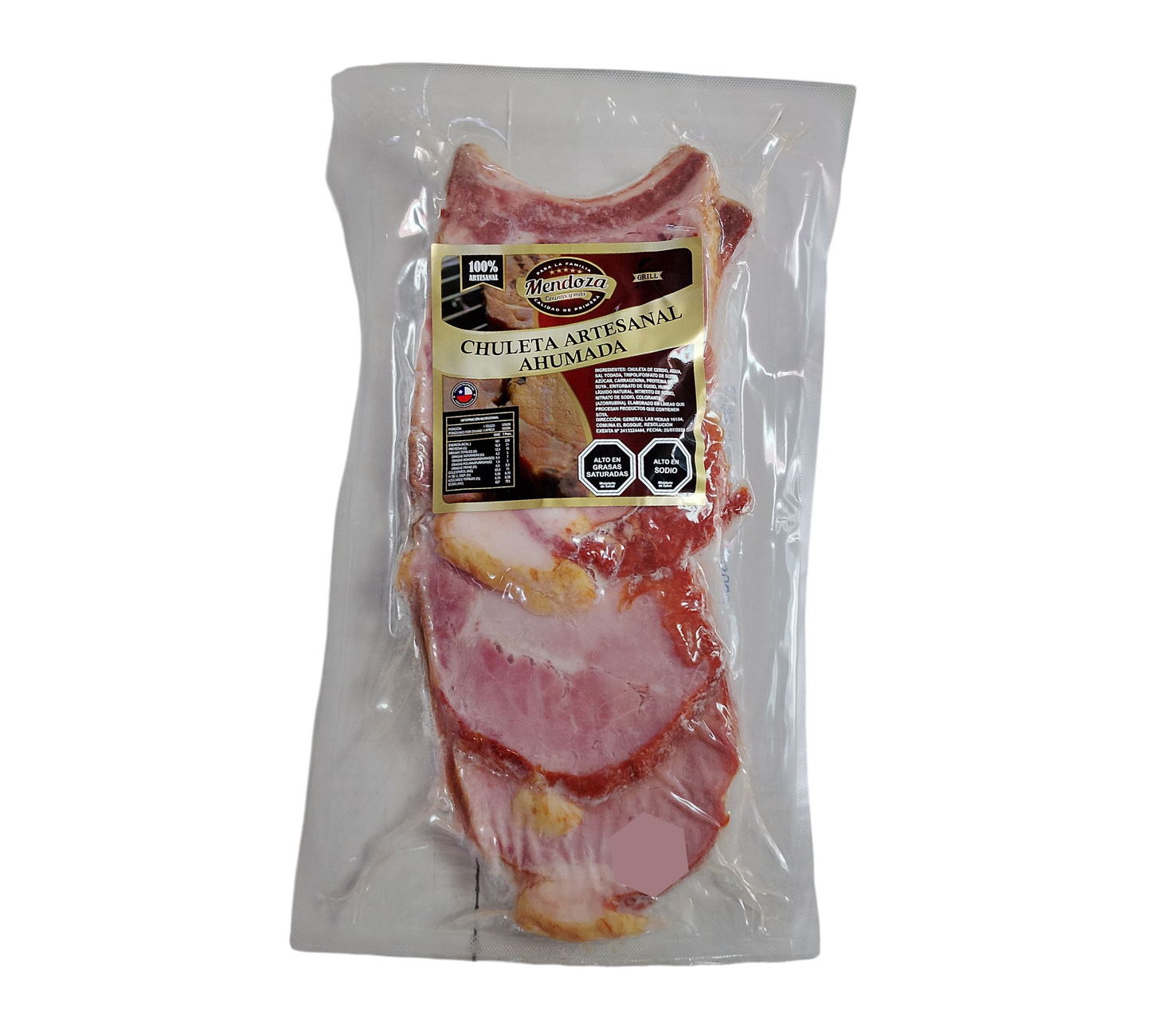 Chuleta Artesanal Ahumada Mendoza 500g