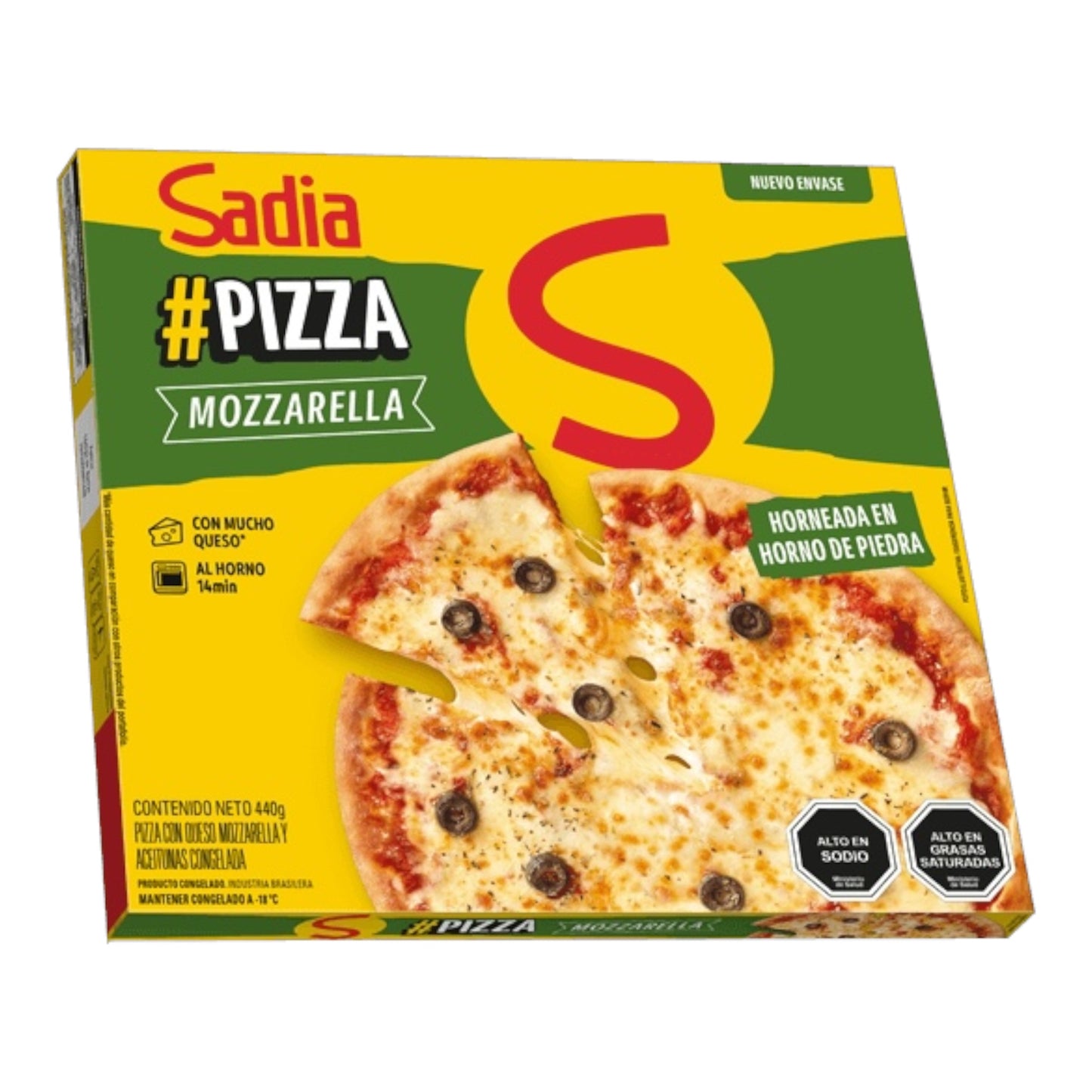 Pizza Congelada Sadia 460g (Variedades)