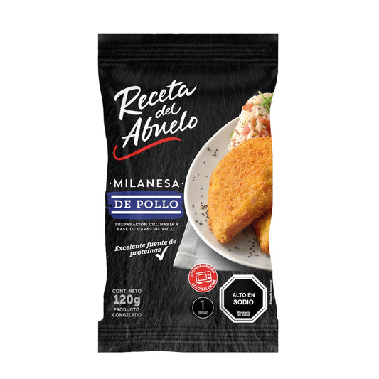 Milanesa De Pollo Receta Del Abuelo 120g
