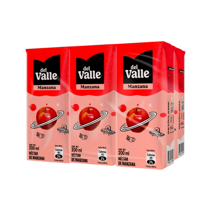 Néctar Bombillín Del Valle 200ML - Pack de 6 Unidades (Variedades)