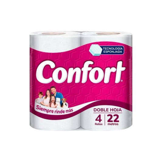 Papel Higiénico Confort 4un x 22mt