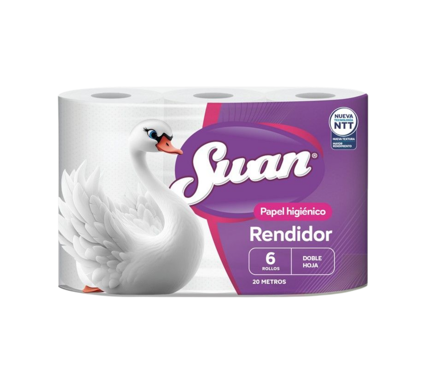 Papel Higiénico Swan - Pack 6 Unidades