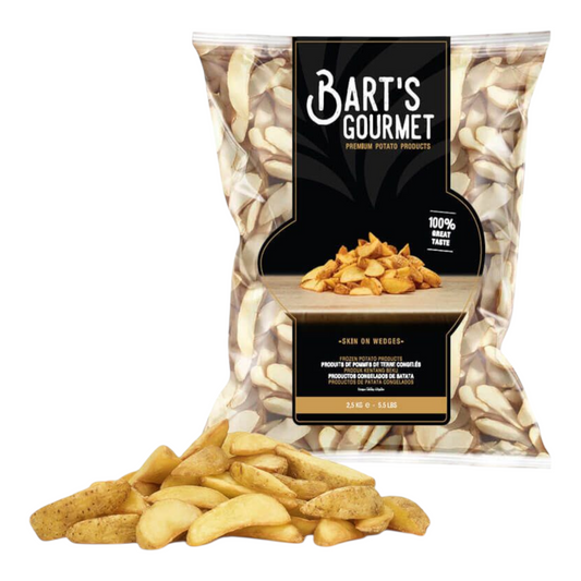 Papas Prefritas Rústicas Barts Gourmet 2.5KG