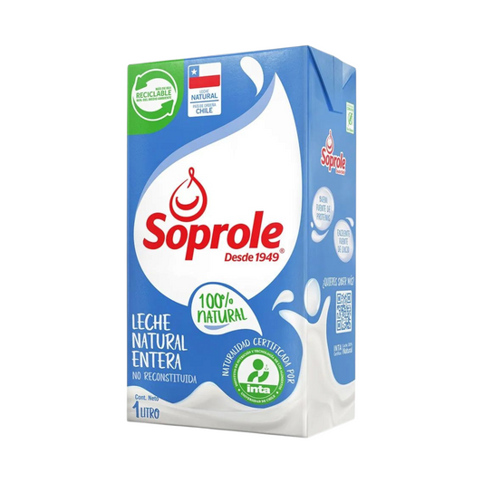 Leche Entera Soprole 1L