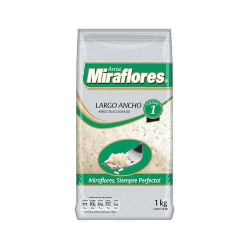 Arroz Miraflores Grado 1 1KG