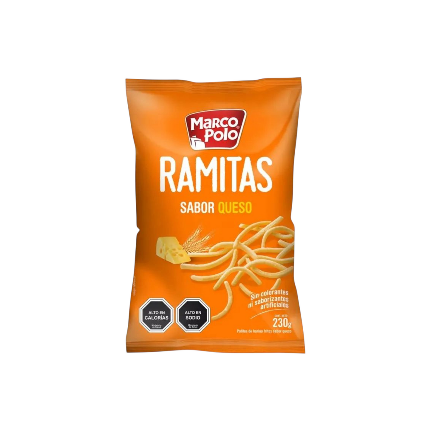 Ramitas Marco Polo 230g (Original y Queso)