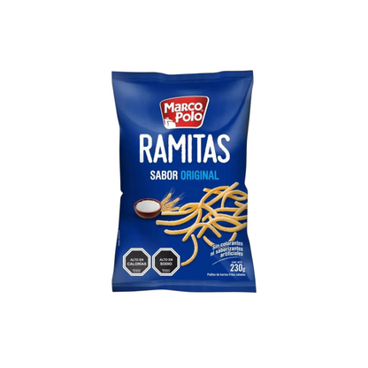 Ramitas Marco Polo 230g (Original y Queso)