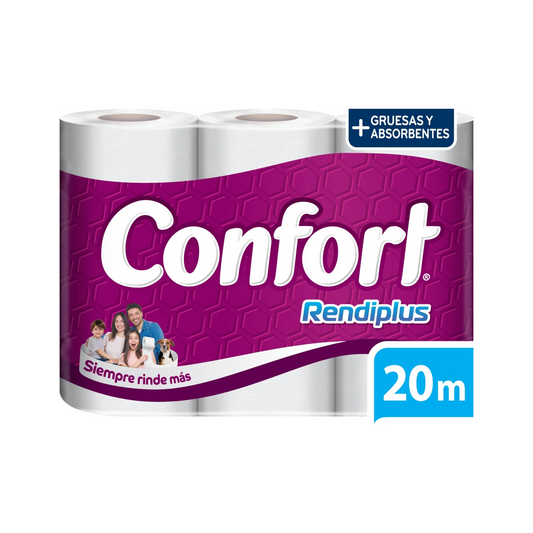 Papel Higiénico Confort 6un x 20mt