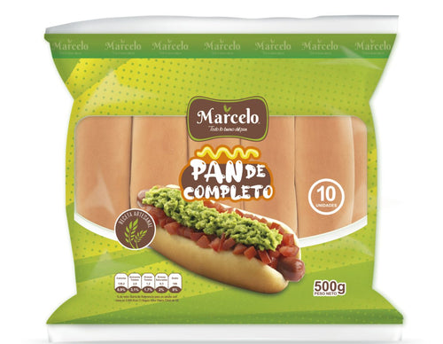 Pan Hot Dog Marcelo - 10 Unidades