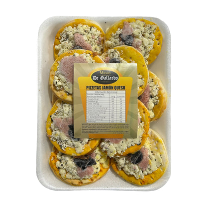 Pizzetas Rellenas De Gallardo - 10 Unidades (Jamón Queso / Salame Queso)