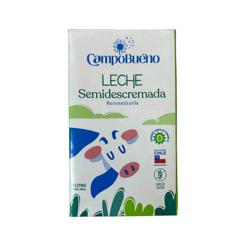 Leche Semi Descremada Campo Bueno 1L