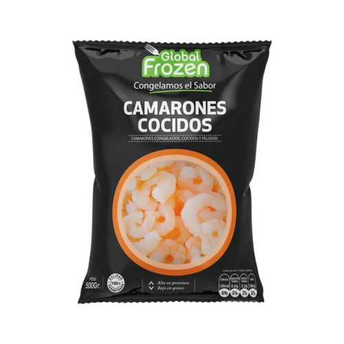 Camarón Cocido Global Frozen 500g