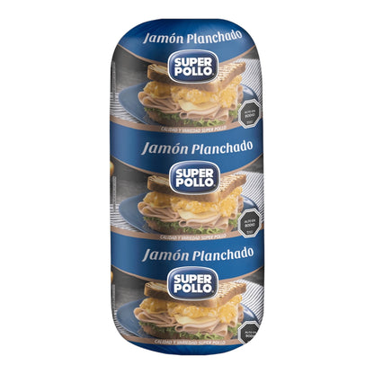 Jamón Planchado Sandwich Super Pollo